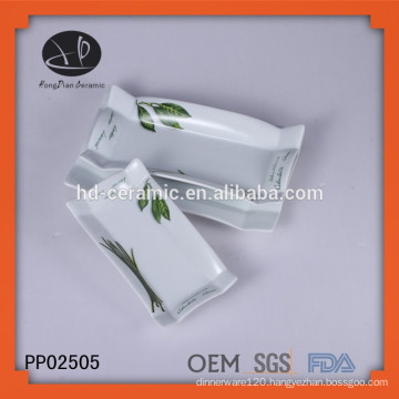 porcelain rectangular shape plates dinner sets